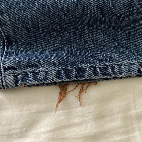 Blue Straight Leg Jeans - Picture 4 of 4